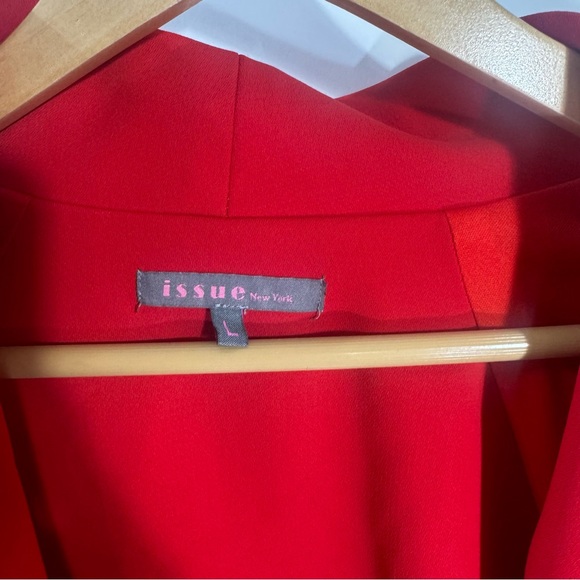 New Issue New York Red Ruffle Jacket - Picture 2 of 5